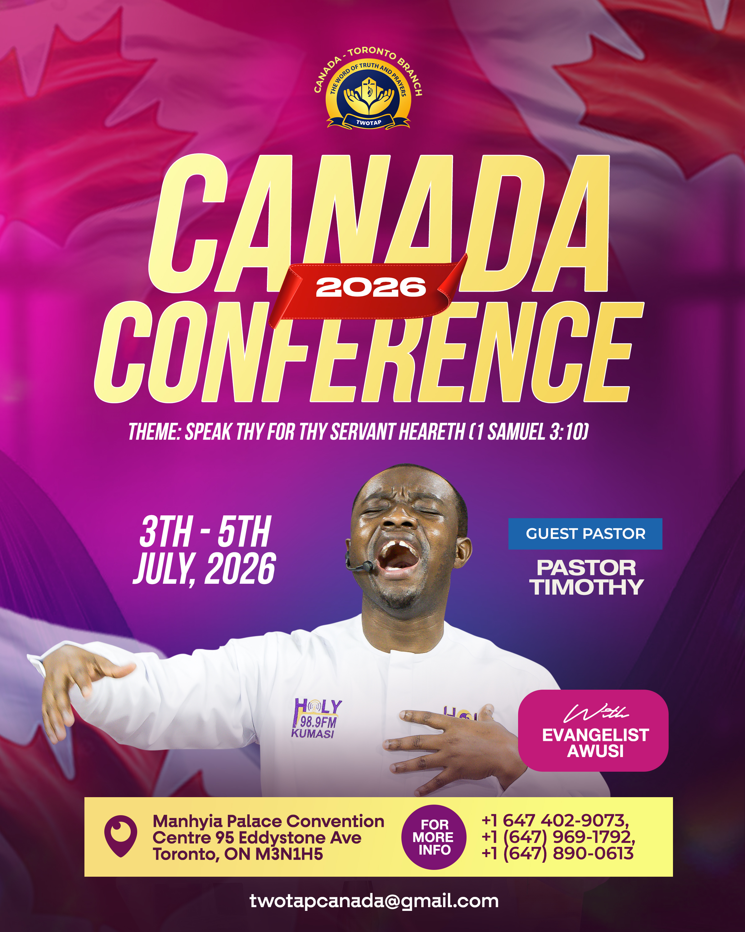 Prayer & Fasting Conference